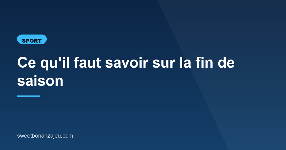 Illustration de l'article consacré à la fin de saison cycliste